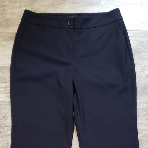 Talbots Women’s Petites Heritage Straight Dark Blue Trouser Pants 8p - Picture 4 of 10